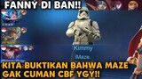 FANNY DI BAN!! AUTO KASIH PAHAM PAKE SKIN KIMMY STAR WARS PAKE ILMU PERSUGIHAN!!