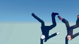 [Minecraft] Menggunakan animasi frame-by-frame, Gojo Satoru dan Kuzhang Yuren menari di MC dan suka membunuh bayinya~