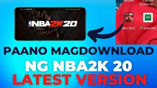 HOW TO DOWNLOAD NBA2K 20 ON MOBILE/ANDROID