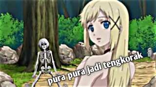 Ketika lu pura pura jadi tengkorak buat mengintip cewek mandi | Jedag Jedug Anime