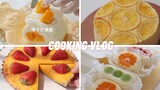 [ASMR ] 9 loại bánh từ TRÁI CÂY thơm ngon dễ làm - Bánh chanh, Tart bí đỏ healthy, Chiffon cam 🍊