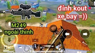 PUBG Mobile - M249 Khi Ngoài Thính Liệu Có Bị Nerf? | Gặp Bạn Nữ Team Up Dễ Thương