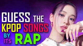 [KPOP GAMES] CAN YOU GUESS THE KPOP SONG BY ITS RAP