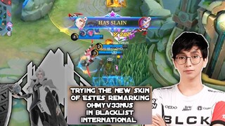 NEW SKIN OF ESTES REMARKING THE SKIN FOR BLACKLIST INTERNATIONAL