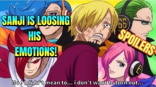 Proof that sanji is loosing his Emotions | One piece manga spoilers