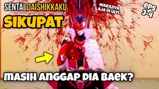 TERBONGKAR SIFAT ASLI RED KEEPER, DAN IMMORTALNYA FIGHTER D MASIH AKTIF - sentai daishikkaku eps 3-4