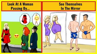 Funniest Gender Differences - Mem vs Women | Hilarious Gender Differences V1