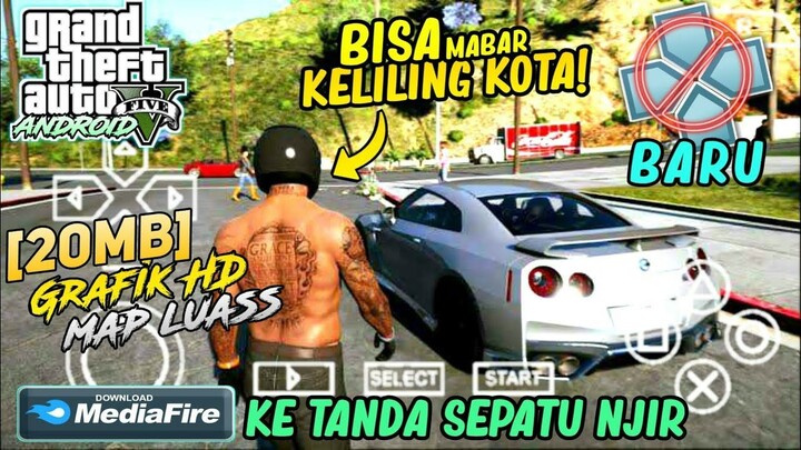 Keren Parah ini GAME GTA V RILIS di ANDROID? - Bisa Mabar ONLINE Dan MAP LUAS KELILING KOTA KEREN