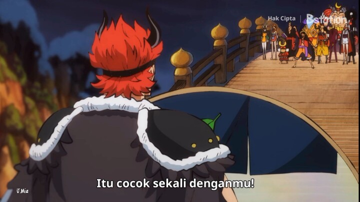 Momen Kid blushing gara-gara Luffy 🤣