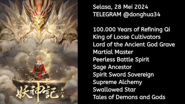 Tales of Demons and Gods Season 8 Episode 11 Subtitle Indonesia