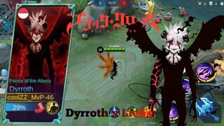 Script Mobile Legends Terbaru || Dyrroth x Liebe (Black Clover) No Ban 🔥