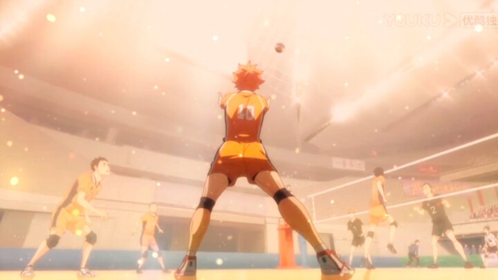At that moment, Hinata let go of his proud speed! !
