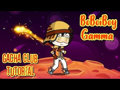 BoBoiBoy Gamma [Tahap 3 BoBoiBoy Cahaya] (Gacha Club Version) - Tutorial Cara Membuatnya