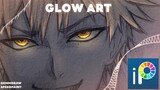 [SPEEDPAINT] Glow art Simple Denji - Chainsaw Man / GemmDraw🔥