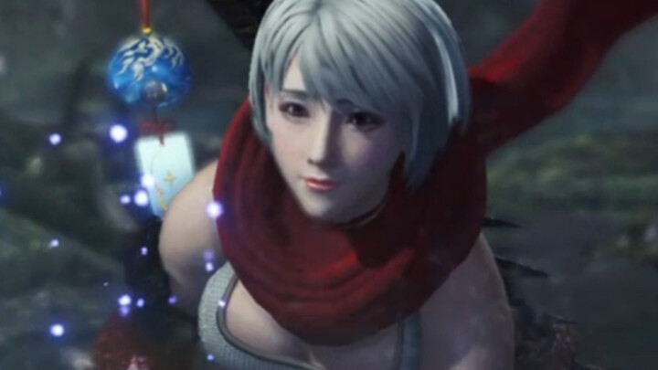 [PS4 MHW Icefield] The white-haired girl squeezed her face data, I heard that people in Chongguo lik