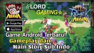 Game Terbaru Ragnarok Arena - Monster SRPG Android | Gameplay dan Main Story Game Sub Indo