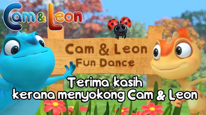 Cam & Leon Fun Dance Fans Video ! | Cam & Leon