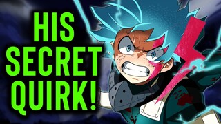 DEKU USES HIS NEW QUIRK! His Secret Quirk Revealed - My Hero Academia