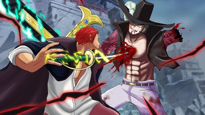 Luffy Gear 5 vs Shanks: Shanks Unlocks Advanced Conquerors Haki Vs Uta |One  Piece Film Red Fan Anime - Bilibili