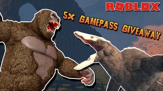 I AM GIVING AWAY 5 GAMEPASSES FOR YOU CUZ THERE'S NO NEW KAIJU! |  Kaiju Universe