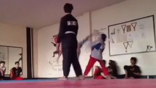 SPARRING OF SIKARAN VS . TKD