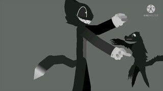cartoon cat vs cartoon crocodile