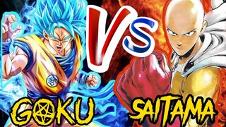 GOKU VS. SAITAMA - SINO SA TINGIN NIYO ANG MANANALO?