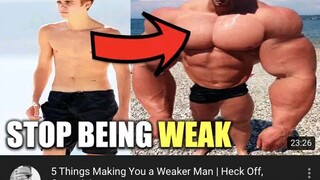 stop being weak 😎😎