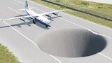 Planes vs Giant Pit | BeamNG.Drive