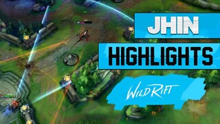 WILD RIFT - JHIN GAMEPLAY HIGHLIGHTS