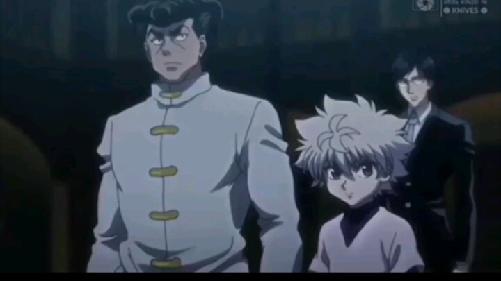 Buti nlng pinigilan ni killua si gon