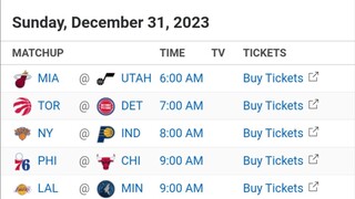 NBA Picks l December 31, 2023 l Philippine Time | Pinoy Silent Picks