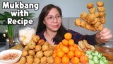FILIPINO STREET FOOD MUKBANG | Mukbang Philippines | Chef Obang