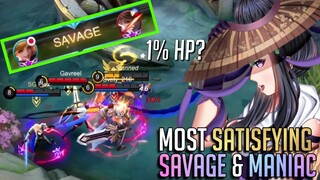 Top Global Fanny by SirJhaz ML Most Satisfying Savage & Maniac Montage | MLBB