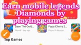 Earning mobile legends diamond