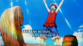 Perjalanan Luffy menjadi raja bajak laut