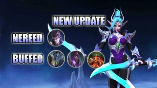 NEW UPDATE - ARGUS SECRET BUFF, GOLD ADJUSTMENT, YVE'S NEW SHIELD - MOBILE LEGENDS PATCH 1.5.68