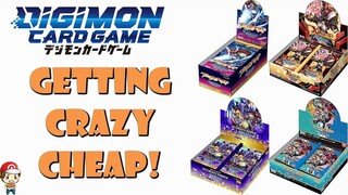 Digimon TCG Booster Boxes are (Mostly) Crazy Cheap in Japan! (Digimon TCG News)