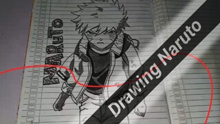 Drawing naruto