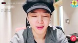 jimin singing lauv's modern loneliness on his recent vlive