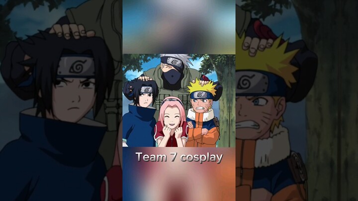 Team 7 cosplay #anime #naruto #sasuke #sakura #kakashi #cosplay