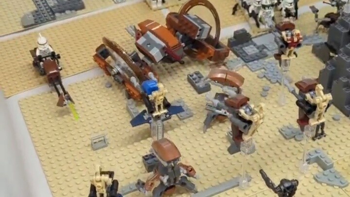 งาน LEGO moc โรงงานหุ่นยนต์ Star Wars Geonosis ⚙️