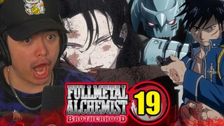 Mustang Vs Lust Is PEAK Fiction || FMAB Episode 19 Reaction