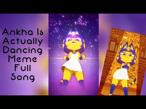 Ankha Is Actually Dancing Meme Full Song (Blancmange - Living On The Ceiling[Backing Track])