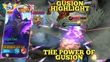 the power of gusion ~ gusion highlight