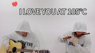  "You who love heartily 105°C" versi seruling bambu