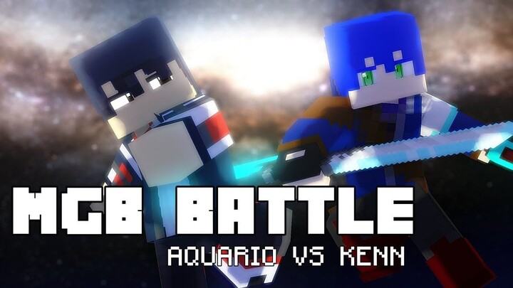 Aquario vs Kenn - Minecraft Fight Animation | MGB Battle