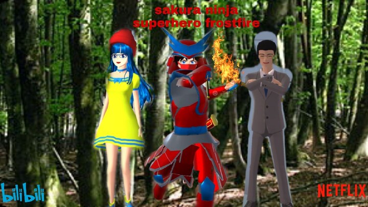 sakura ninja superhero frostfire the movie trailer official 2 coming soon Netflix 2022 :