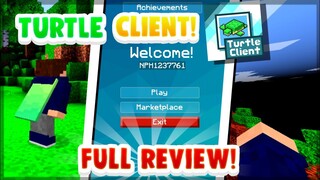 Turtle Client For Minecraft PE 1.16+ | Turtle Client v5 Beta Full Review!