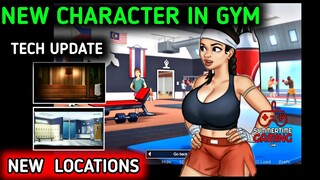 NEW CHARACTER IN SUMMERTIME SAGA TECH UPDATE 🔥 NEW LOCATIONS IN GYM 🔥 SUMMERTIME SAGA LATEST NEWS